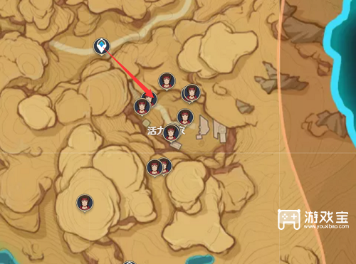 《原神》红绸路线图攻略