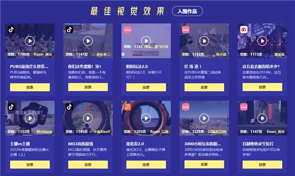 2022鸡斯卡线上盛典即将开启，让我们一起闪耀PUBG！