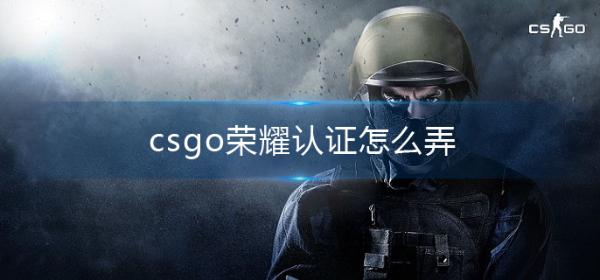 《csgo》荣耀认证怎么弄？(csgo荣耀认证官网)