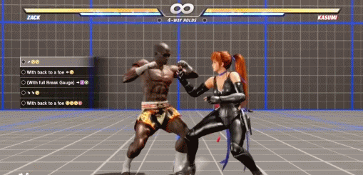 死或生6怎么连招？DOA6打技操作方法(死或生6不知火舞连招)