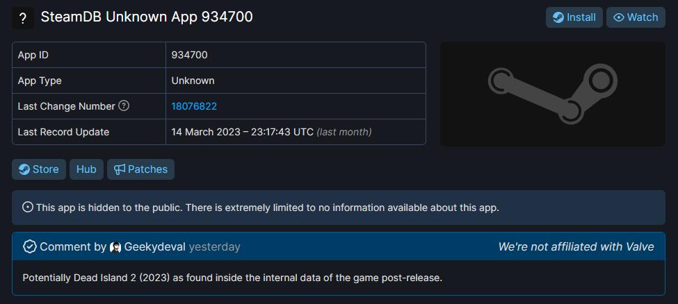 配置文件发现端倪 《死亡岛2》或还将登陆Steam(配置文件easydrv7.ini未发现)