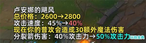 13.10射手装备改动，带你看懂这次改动射手将迎来怎样影响