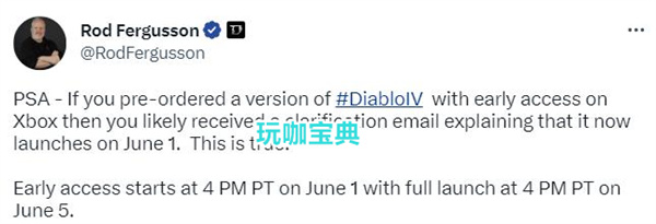 《暗黑破坏神4》6月6日解锁 最终测试将于5月13日开启(暗黑破坏神4职业推荐)