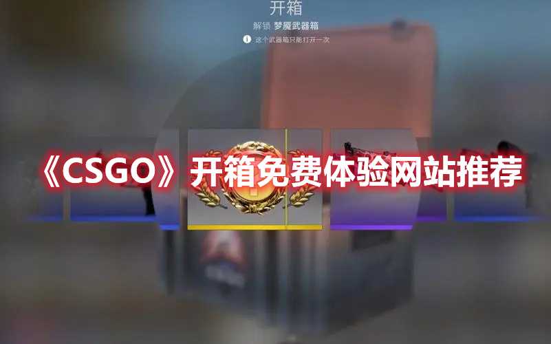 《CSGO》开箱免费体验网站推荐(csgo开箱网站免费抽)