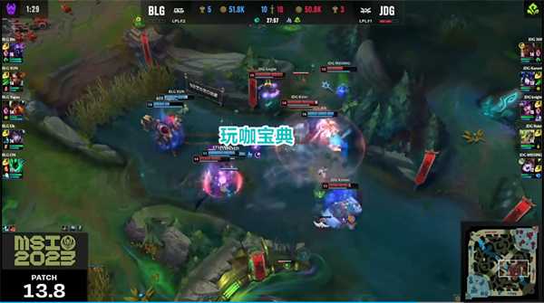 MSI比赛JDG3：0BLG，bin哥尽力了，但奈何双C差距过于明显