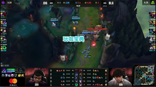 MSI比赛JDG3：0BLG，bin哥尽力了，但奈何双C差距过于明显