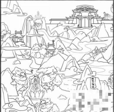 疯狂梗传找西游人物找出十二个西游记角色怎么过