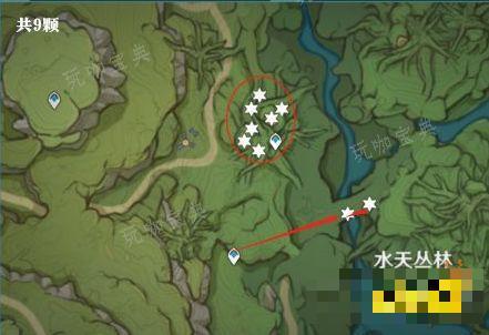 《原神》树王圣体菇可采集地点有哪些 树王圣体菇采集图文位置