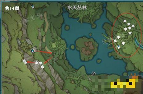 《原神》树王圣体菇可采集地点有哪些 树王圣体菇采集图文位置