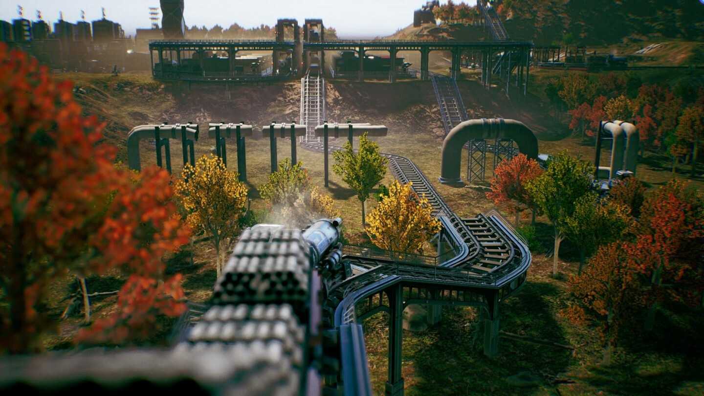 铁路建造管理模拟游戏《异星铁路》 2023年内推出(模拟建造铁路的游戏)