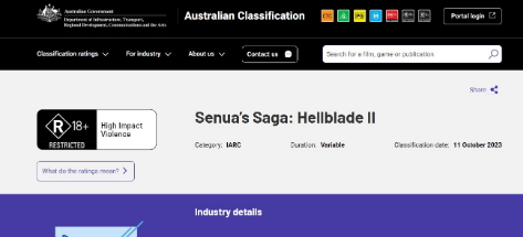 《地狱之刃2》在澳大利亚被评为R18禁