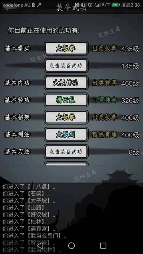 《放置江湖》武当派前期怎么玩？(放置江湖武当内功哪个好)
