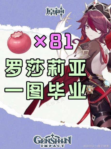 《原神》罗莎莉亚武器圣遗物推荐 落落莓收集路线(原神罗莎莉亚圣遗物及武器搭配)