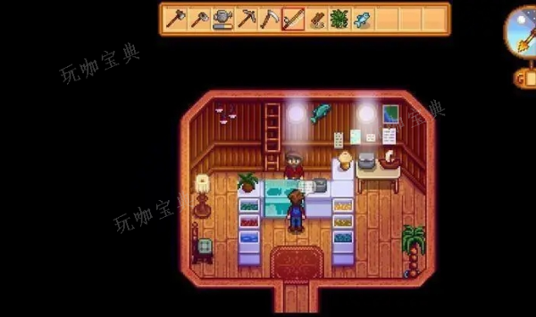 《星露谷物语》家里怎么开灯