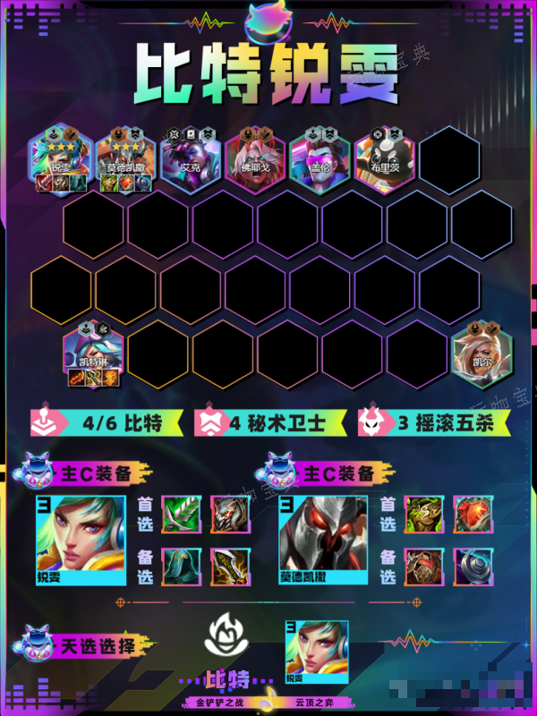 《云顶之弈》比特锐雯玩法分享