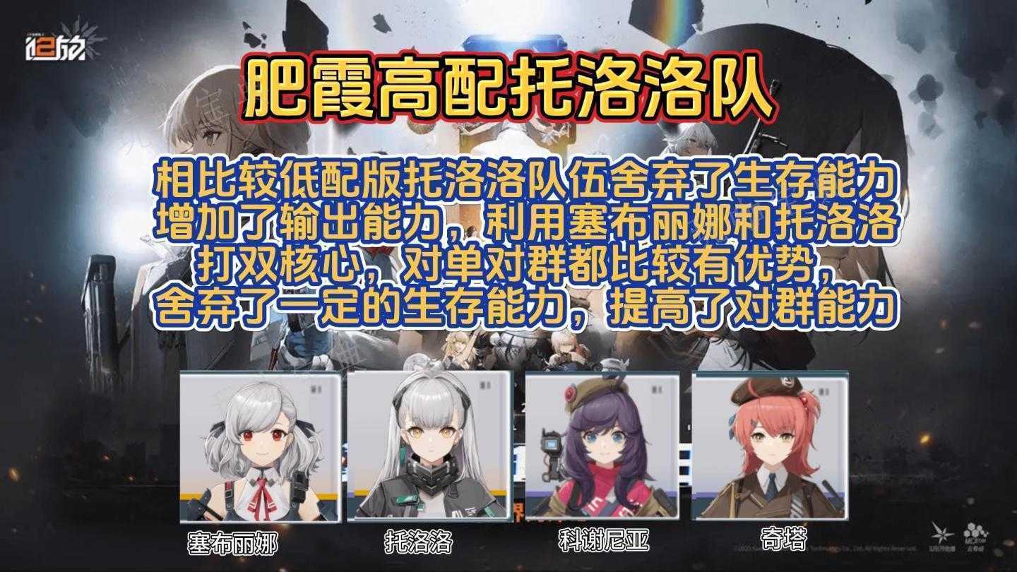 少女前线2追放天梯阵容推荐 追放天梯最新搭配攻略图片3