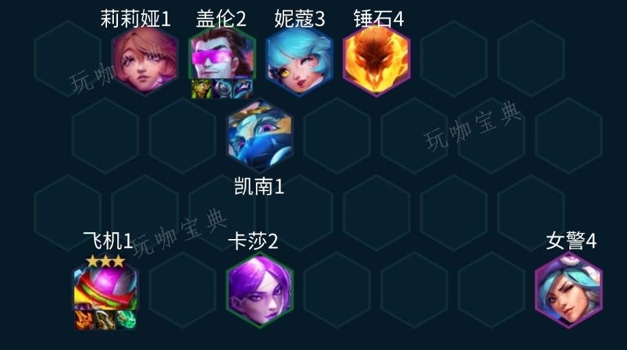 《金铲铲之战》拼多多飞机阵容玩法推荐
