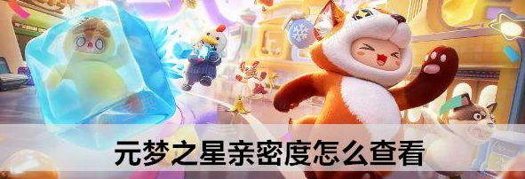 元梦之星亲密度怎么查看？元梦之星亲密度查看攻略(元梦之星亲密度规则)