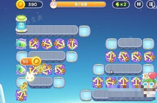《保卫萝卜4》太空穿越47攻略图3