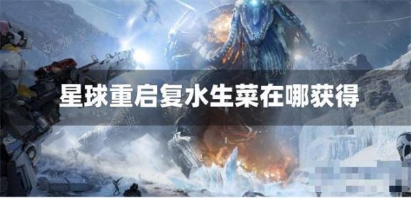 《星球重启》复水生菜在哪获得？(《星球重启》兑换码)