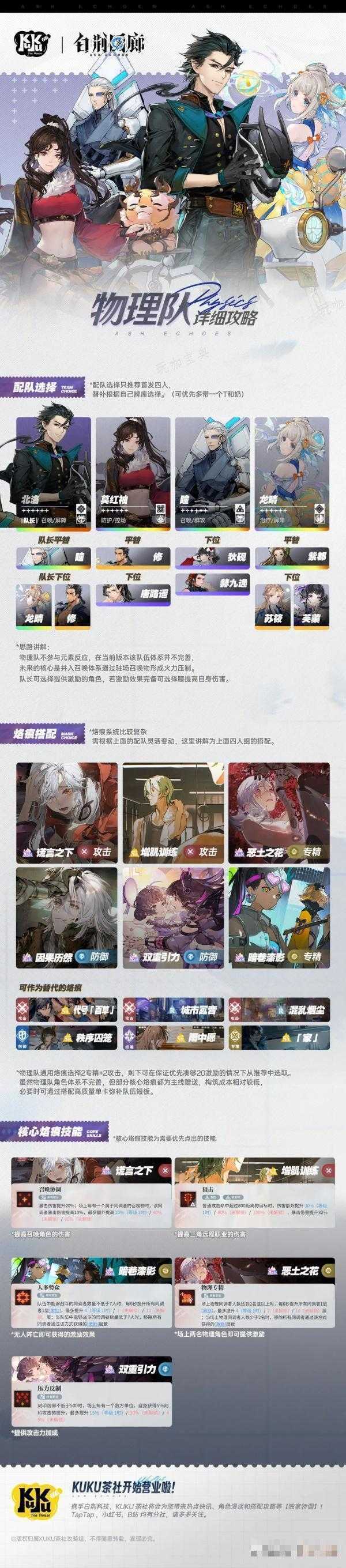 《白荆回廊》物理队搭配攻略详解(《白荆回廊》定档)