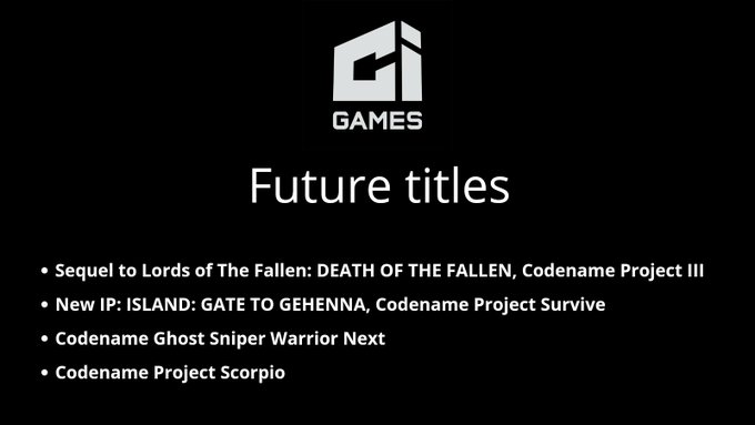 《堕落之主》发行商CI Games后续新作详情曝光(《堕落之主》有三种不同的结局)