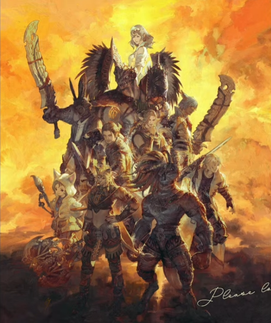 《FF14》新资料片《黄金的遗产》主艺图公开 新角色登场