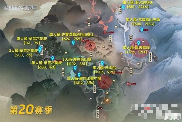 《逆水寒》山海金宝箱位置一览