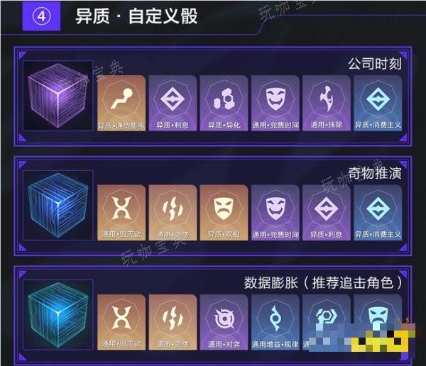 《崩坏星穹铁道》模拟宇宙骰面介绍 【黄金与机械】骰面怎么选择搭配
