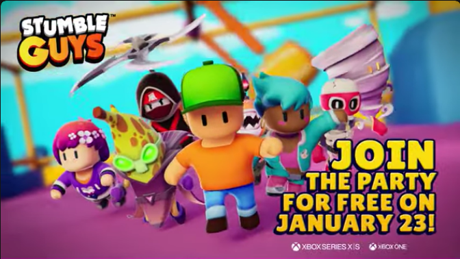 类糖豆人《Stumble Guys》1月23日登陆Xbox(糖豆人怎么办)