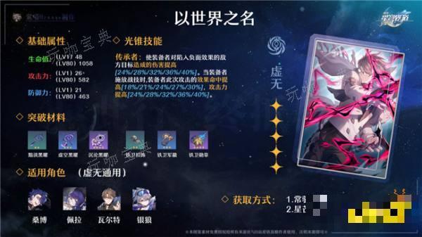 《崩坏星穹铁道》佩拉适用哪些光锥 佩拉适用光锥推荐一览