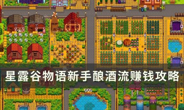 《星露谷物语》酿酒流怎么玩？新手酿酒流赚钱攻略(星露谷物语酿造桶)