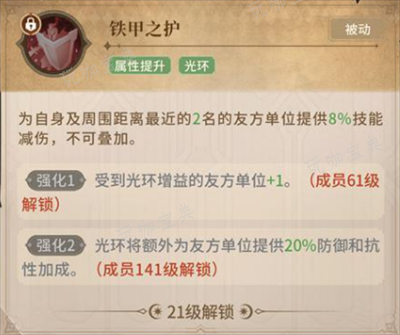 不朽家族先民战士技能详解