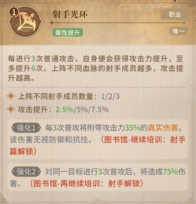 不朽家族猫兽人射手技能详解