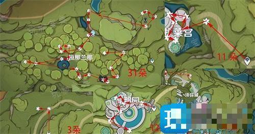 《原神》妮露突破材料帕蒂沙兰位置2024-妮露突破材料在哪刷？(《原神》妮露突破材料帕蒂莎兰采集攻略)