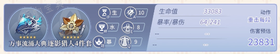 《原神》那维莱特毕业面板一览