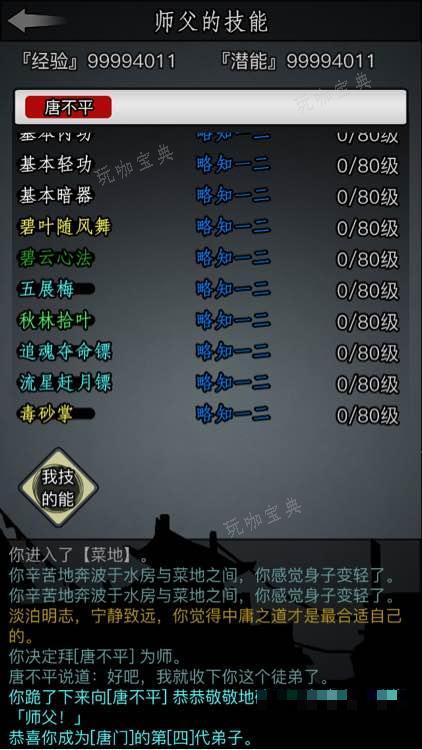 《放置江湖》薛归玉菩萨作用介绍