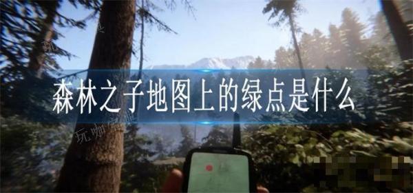 《森林之子》地图上的绿点是什么？(森林之子地图怎么看全图)