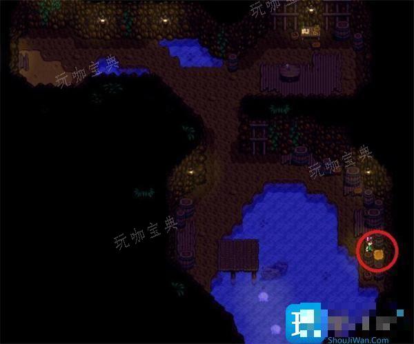 《星露谷物语》黄貂鱼位置大全图3