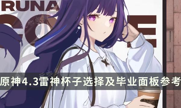 《原神》雷电将军毕业面板推荐 4.3雷神杯子选择及毕业面板参考(原神雷电将军武器搭配)