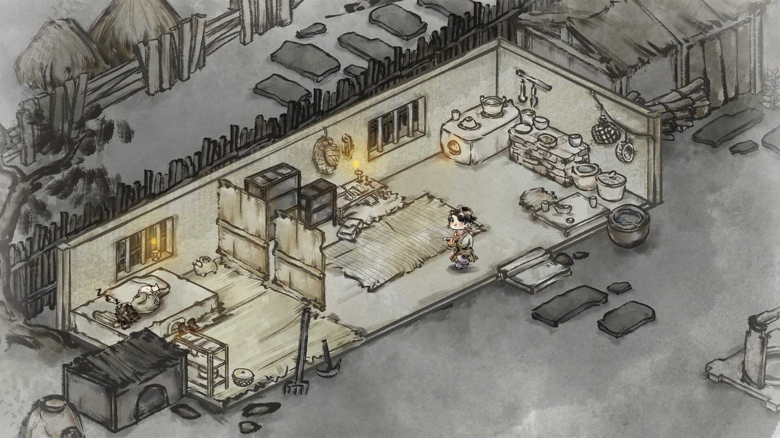 生存模拟游戏《汉尘：腐草为萤》Q2发售 登陆Steam(生存模拟游戏中文版)