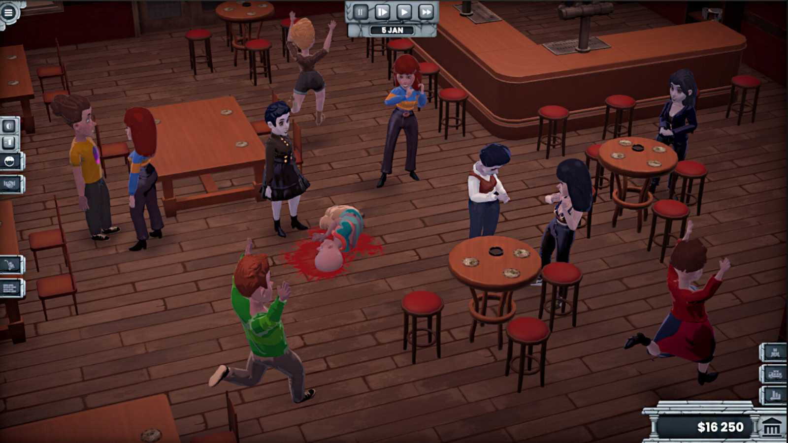 模拟经营游戏《Blood Bar Tycoon》Steam页面上线 明年发售(模拟经营游戏)