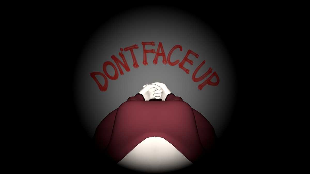 《DON'T FACE UP》Steam免费发布 第一人称恐怖探索(《洞》这本书)