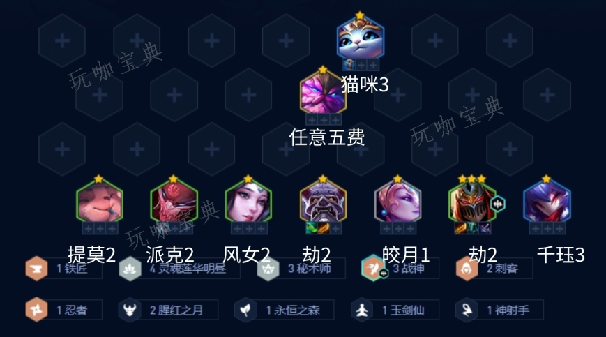 《金铲铲之战》明昼战神劫阵容推荐