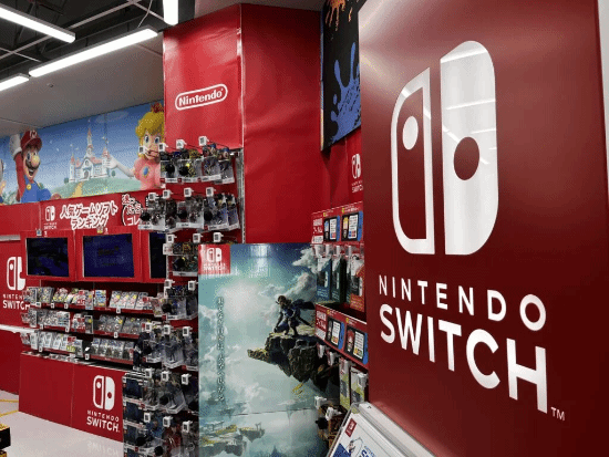 Switch日本销量超越NDS！全球销量仍落后1500万台(任天堂官网)