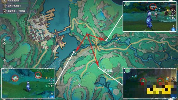 《原神》闲云突破材料在哪收集 闲云突破材料收集路线大全