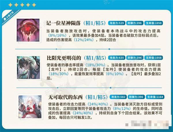 《崩坏星穹铁道》米沙光锥推荐(崩坏星穹铁道官服下载)