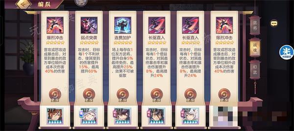 《三国志幻想大陆》皮影演武阵容攻略大全