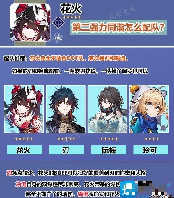 《崩坏星穹铁道》花火怎么配队 花火配队阵容推荐及盘点