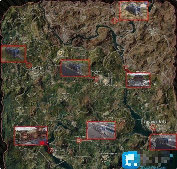 《绝地求生》PUBG荣都交易所在哪？荣都交易所位置一览(绝地求生pubg手机版)